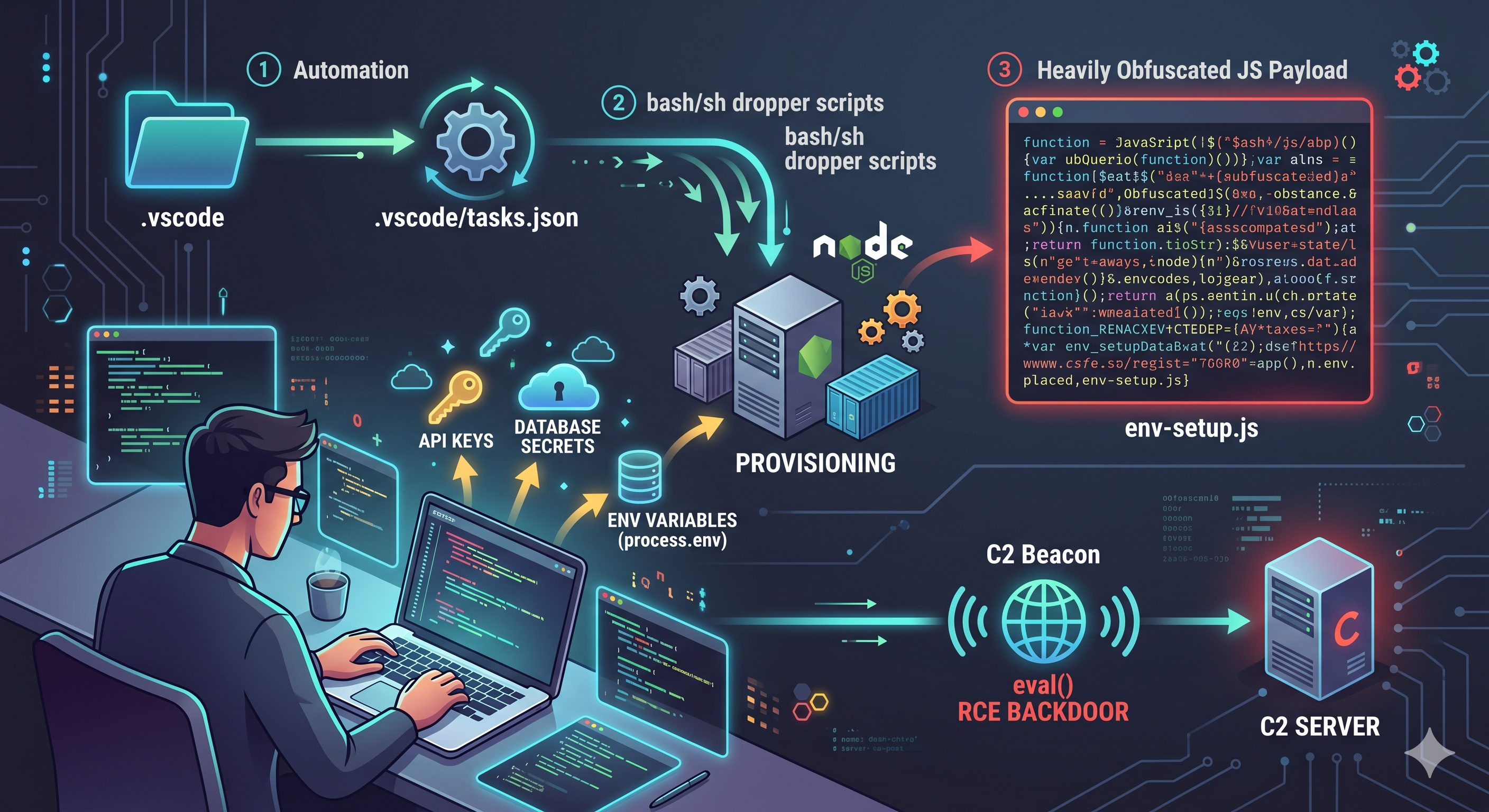 Featured image for The Fake Interview Trap: Reverse-Engineering a Info-Stealer