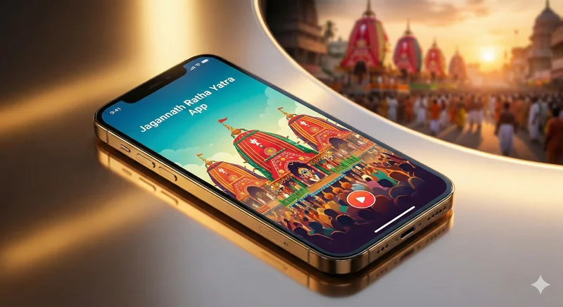Project Screenshot: Jagannath Ratha Yatra App